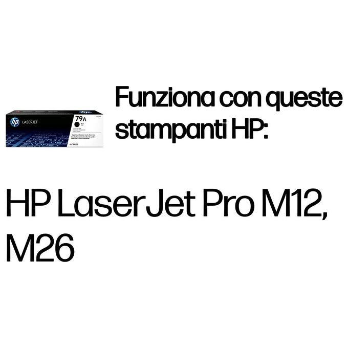 HP 79A Original LaserJet Toner Nero