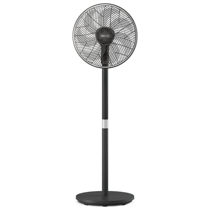 Philips CX3550-01 Serie 3000 Ventilatore a Piantana 40 cm 7 Pale 2562 m³-h 19 dB 3 Velocita' Timer Wi-Fi colore Grafite