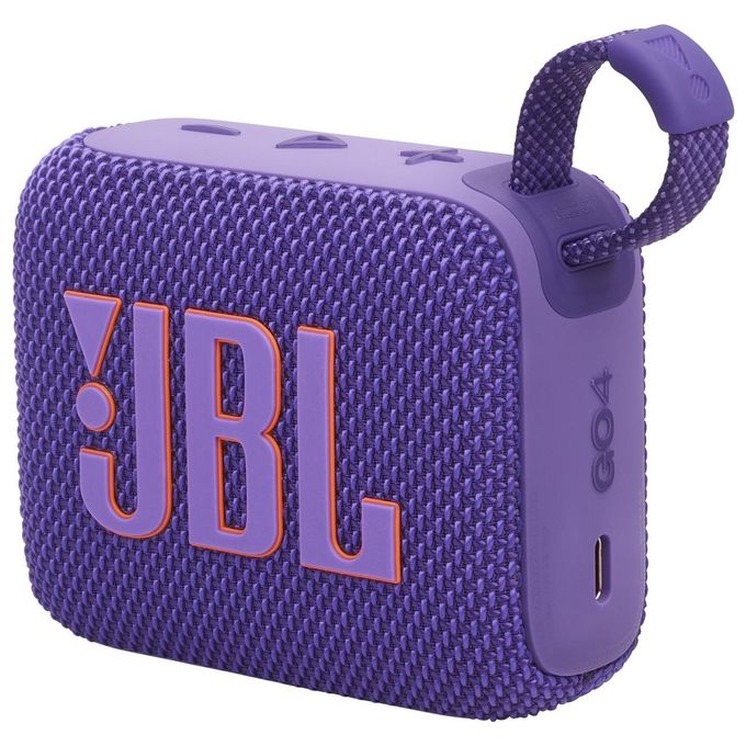 JBL JBLGO4PUR Go 4 Altoparlante Bluetooth Portatile 4,2 W IP67 Waterproof Dustproof Autonomia 7 h colore Viola