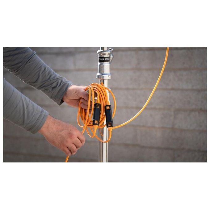 Tether Tools CUC31RT2-ORG TetherPro Cavo USB-C a USB-C Angolo Retto 9,4m 5 Gbps Doppio TetherBoost colore Arancione