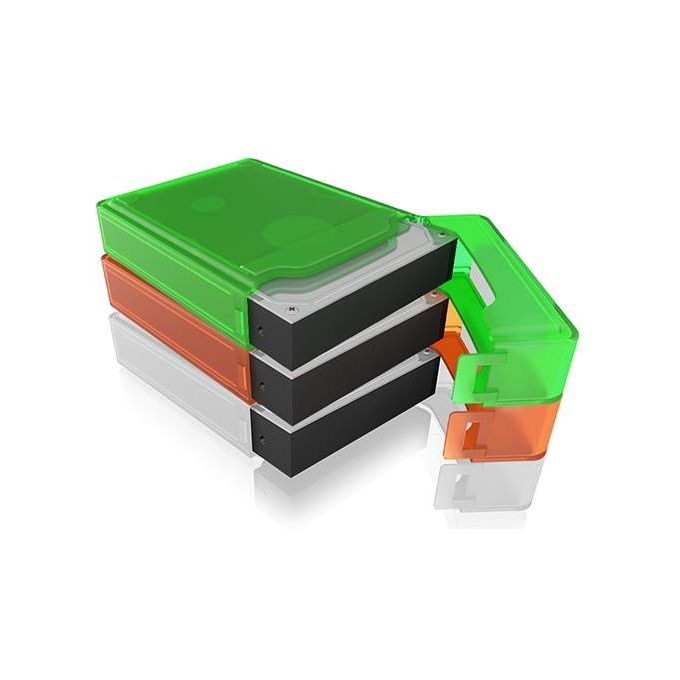 RaidSonic ICY BOX IB-AC602b-6 Cover in Plastica per Hard Disk 3.5'' 6 Pezzi
