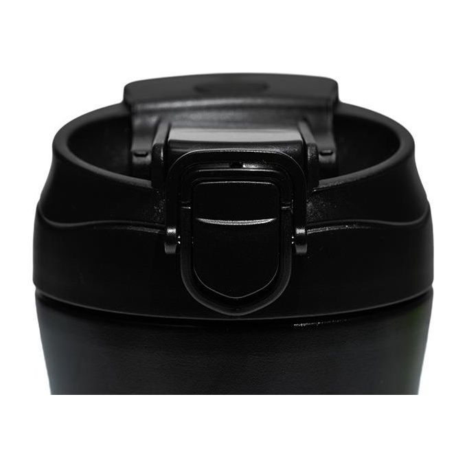 Muitomas Tazza Termica con Coperchio 350ml Nero