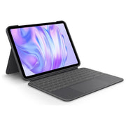 Logitech 920-012771 Combo Touch Custodia con Tastiera QWERTY Italiano Trackpad Multi-touch Smart Connector per iPad Pro 11'' colore Grafite