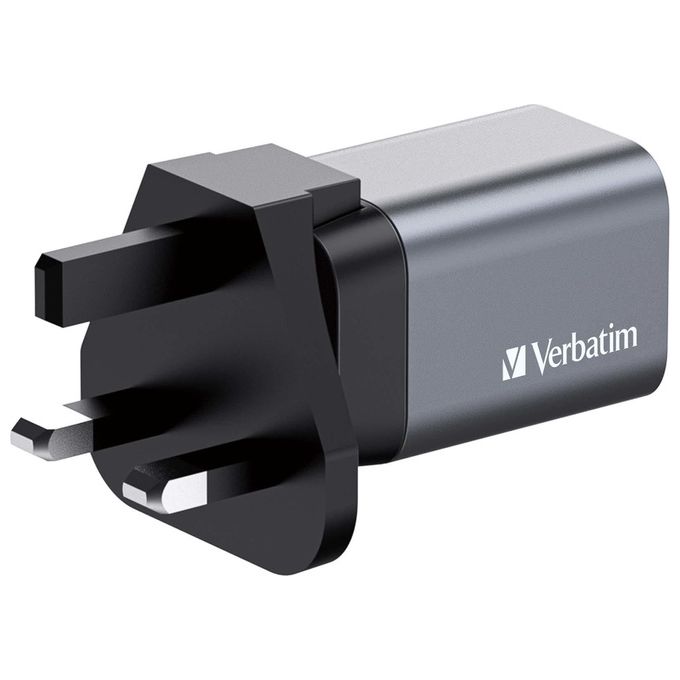 Verbatim GNC-35 Caricatore Universale Nero-Grigio AC Ricarica Rapida Interno