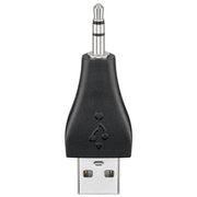 Wentronic adattatore usb ''a'' maschio - connettore 3,5mm. maschio