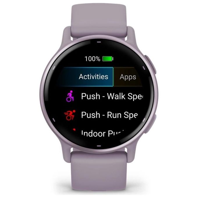 Garmin 010-02862-15 Vivoactive 5 Smartwatch AMOLED 1.2'' GPS 5 ATM Batteria 11 giorni colore Orchid