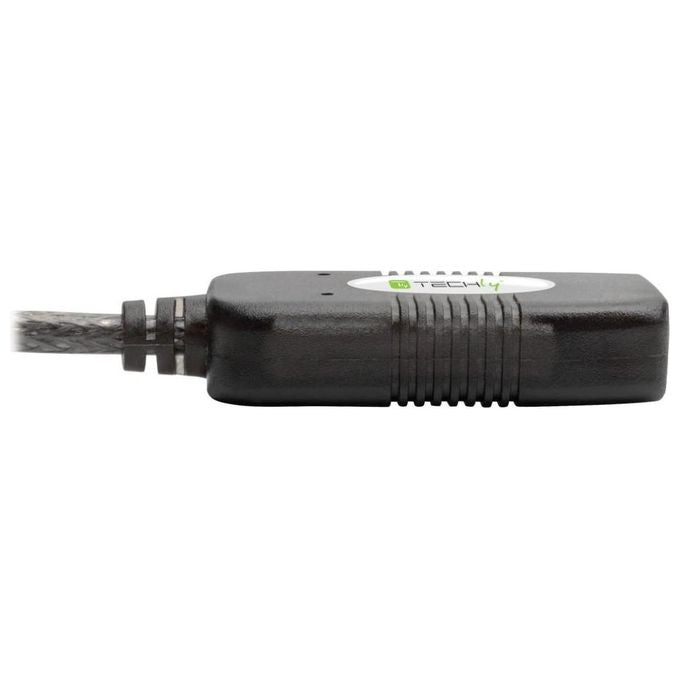 Techly Cavo Prolunga Attivo Usb 2.0 Hi-Speed 10mt