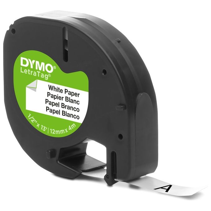 Dymo Nastro Letr Cart 12mmx4m Bia