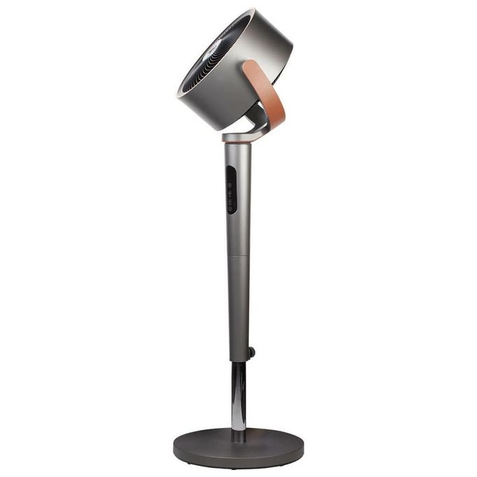 Ardes AR5CIR02 Lumia Circolatore d'aria a Piantana 12 Velocita' 1884 m³-h Oscillazione 3D Telecomando Ionizzatore Luce LED colore Grigio