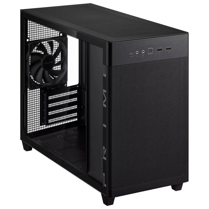 ASUS 90DC00G0-B39010 PRIME CASE TG Mini Tower Supporto Micro ATX Mini ITX Vetro Temperato USB Type C colore Nero