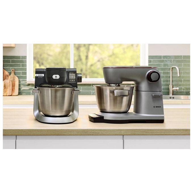 Bosch MUZS68VL Set di attacchi per miscelare e lavorare prodotti alimentari con 5 dischi in acciaio inox colore Nero Trasparente