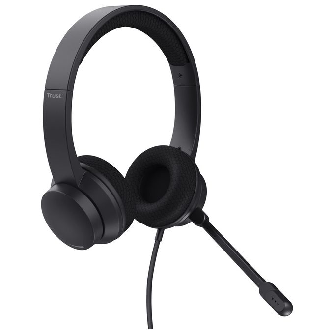 Trust Computer Hs-260 Usb-Enc Cuffie per Pc