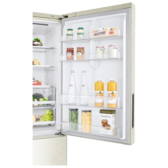 LG GBB567SECMN Frigorifero Combinato 462 L 185 cm Classe E 41 dB Total No Frost Wi-Fi colore Sabbia