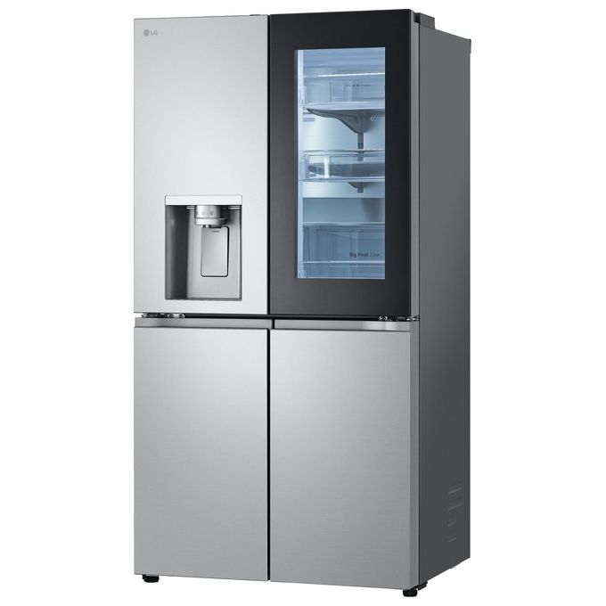LG GMG960MBJE InstaView Frigorifero Multidoor 638 L 179 cm Classe E 40 dB No Frost Wi-Fi UVnano ThinQ (179x91x73 cm) colore Argento