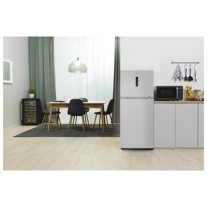 Candy CDG5T717ES Frigorifero Doppia Porta 410 L 168 cm Classe E 41 dB No Frost colore Argento