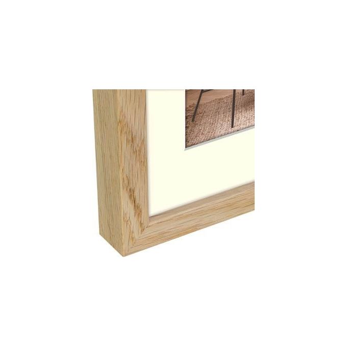 Zep Malmo Cornice in Legno Natural con Passepartout     9x13-13x18cm