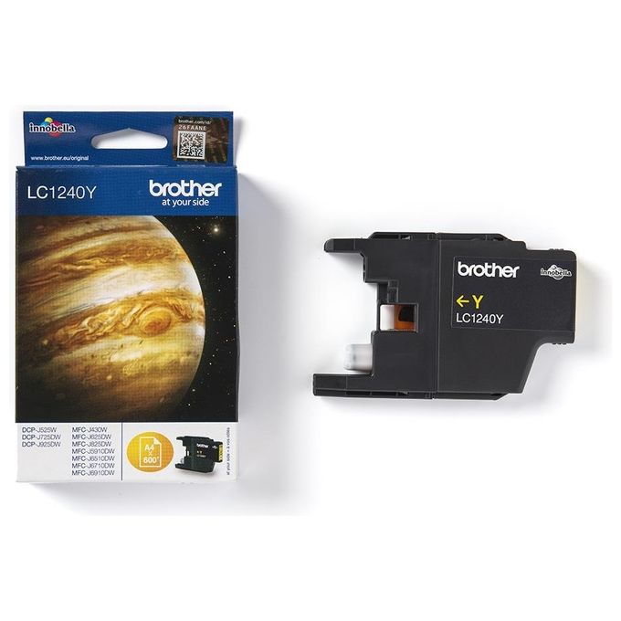 Brother cartuccia Ink-Jet Giallo 600 pagine per Multifunzione-J6510DW e J6910DW