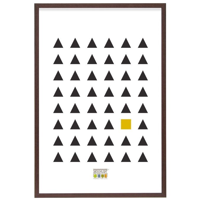 Deknudt S44CH4 Cornice Portafoto 13x18cm in Legno Marrone Scuro