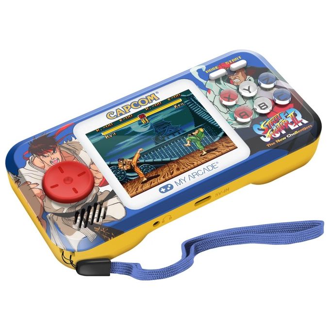 MY ARCADE DGUNL-4187 Pocket Player PRO Super Street Fighter II colore Nero