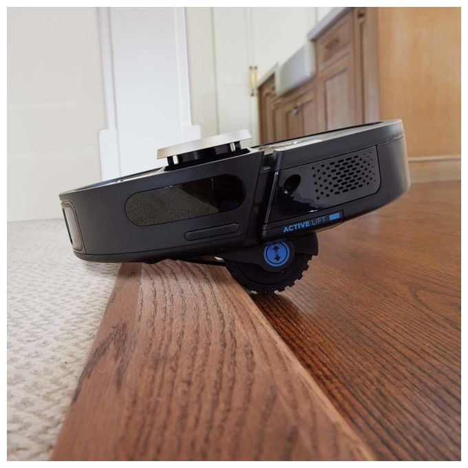 Shark RV2820VEEU PowerDetect Robot aspirapolvere LiDAR 3D capacita' 0,23 L autonomia 100 min Wi-Fi app controllo vocale colore Nero Champagne