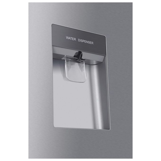 Haier RTG684WHJ Cube 83 Frigorifero 4 Porte 466 L 180 cm Classe F 35 dB No Frost Multi-Airflow colore Argento