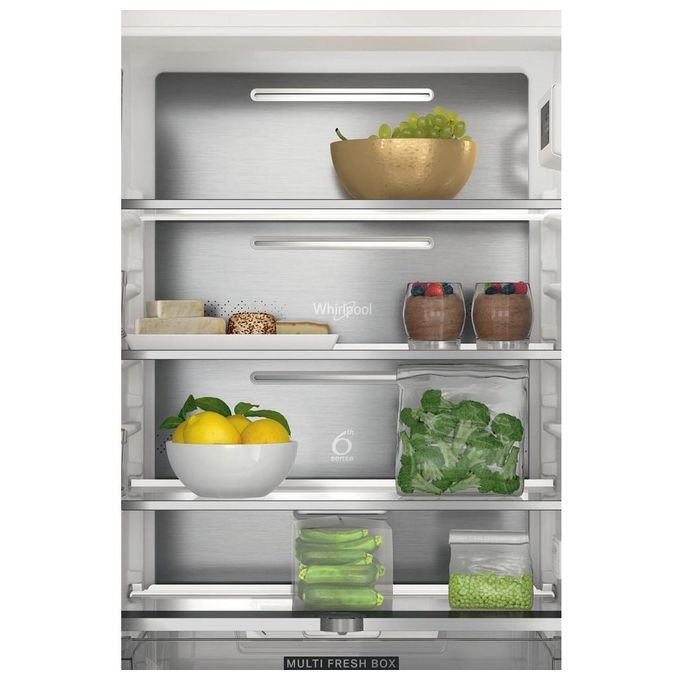 Whirlpool WHC18 T132 Frigorifero Combinato da Incasso 250 L 177 cm Classe E 32 dB No Frost Multi-Airflow colore Bianco