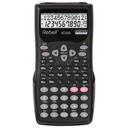 Rebell SC2040 Calcolatrice Tascabile Scientifica Nero