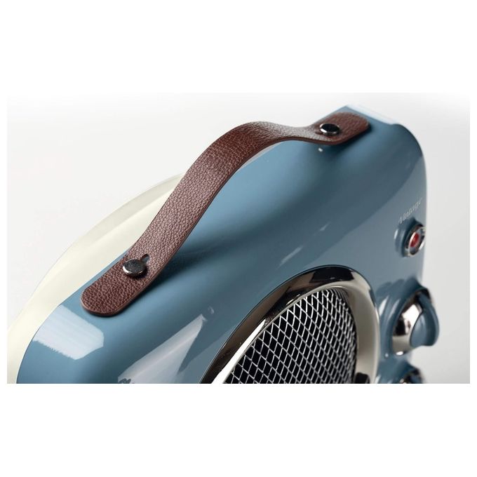 Ariete 0808-05 Vintage Termoventilatore Freddo e Caldo 2000 W 2 Velocita' Termostato Regolabile colore Celeste