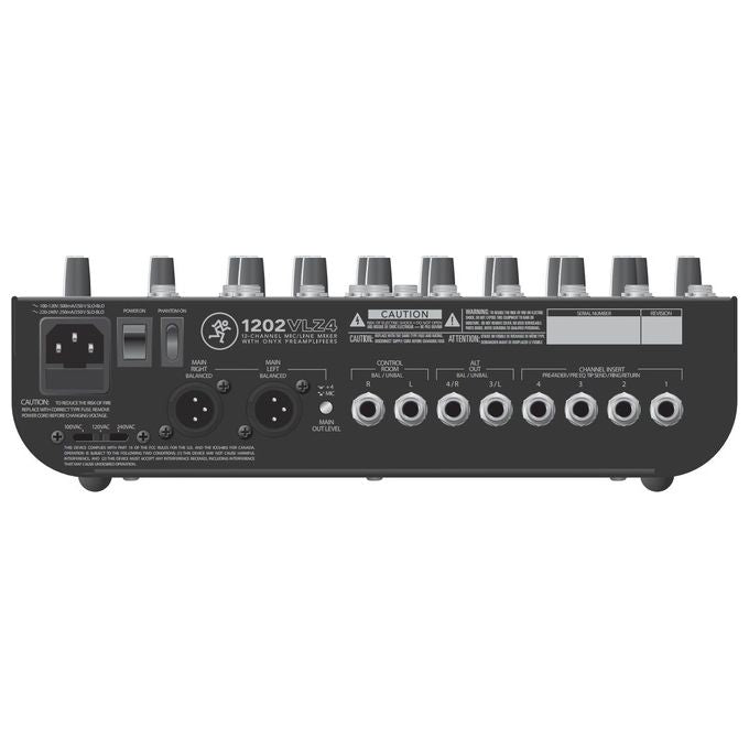 Mackie 1202VLZ4 Mixer Audio 12 Canali 20 20000Hz