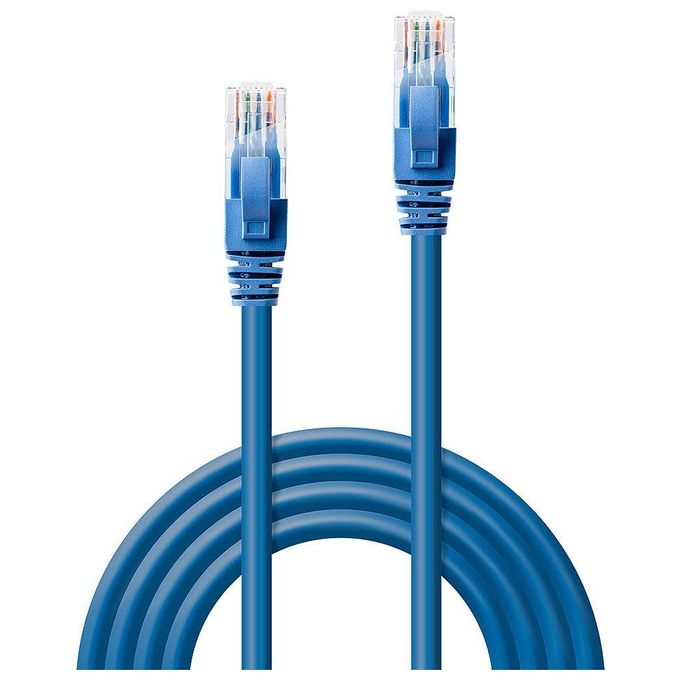 Lindy Cavo di Rete Cat.6 U-UTP 3mt Blu