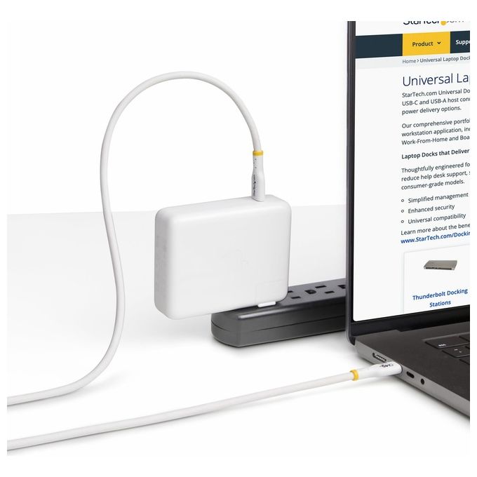 StarTech.com Cavo Usb-C Certificato Usb-If Cavo di Ricarica 240W PD EPR 3mt