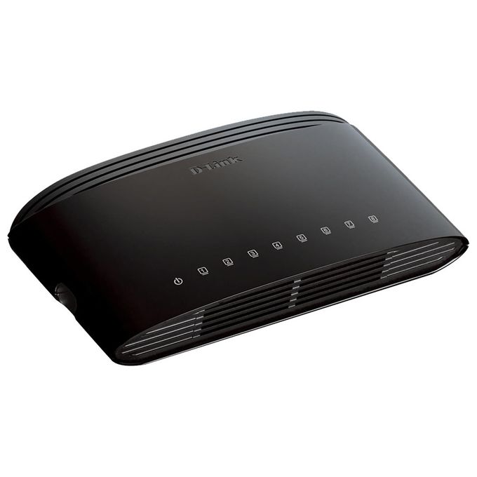 D-link switch 8 porte lan 10-100m desktop