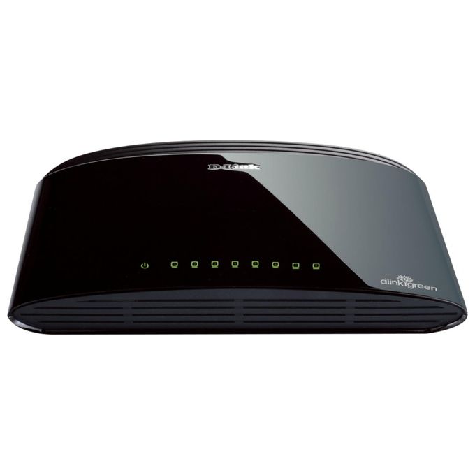 D-link switch 8 porte lan 10-100m desktop