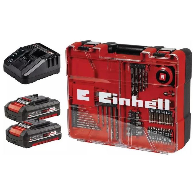 Einhell TE-CD 18-40 Li-i Set Trapano Percussione con Batterie