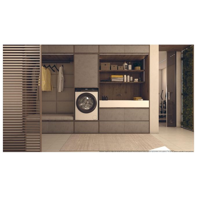 Haier HW70-BP14929-S Serie I-Pro 3 Lavatrice carica frontale slim 7 Kg 1400 Giri vapore Refresh Classe A -10%