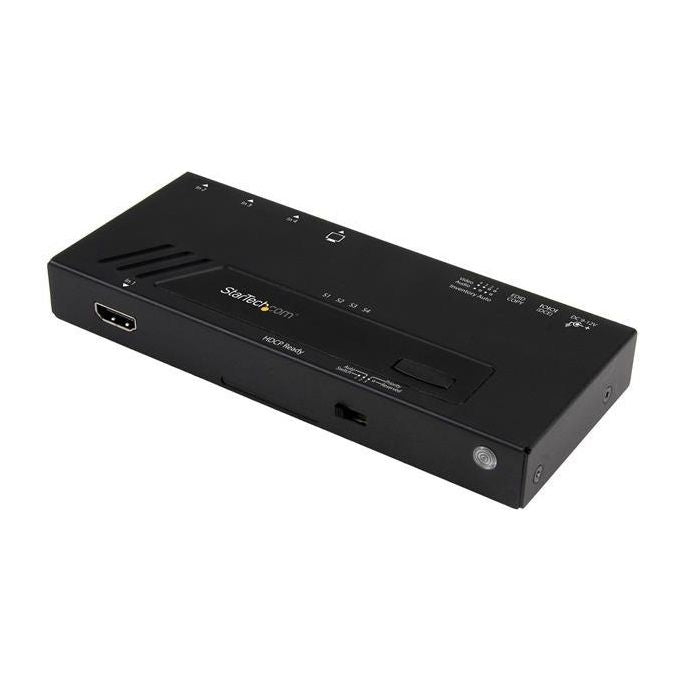 Startech - Audio Video Switch Video Automatico hdmi a 4 Porte 4k con fast Swithcing