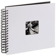 Hama Fine Art Album Fotografico e Portalistino a Spirale 28x24cm 50 Pagine Nere