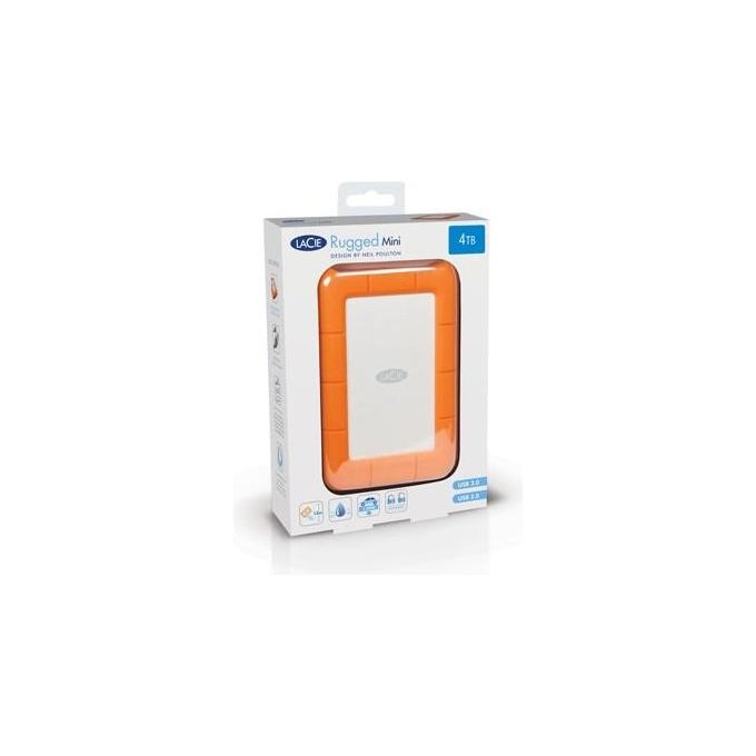 Seagate Lacie Hd esterno Mobile 4tb hdd Rugged mini Usb3.0 2.5''