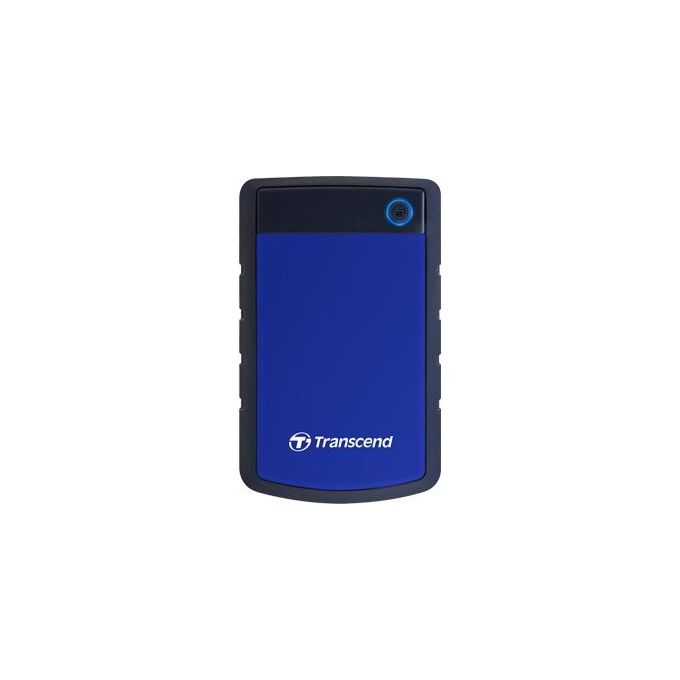 Transcend TS4TSJ25H3B StoreJet 25H3 Hard Disk Esterno 4 TB HDD 2.5'' USB 3.2 Gen 1 5400 rpm colore Blu