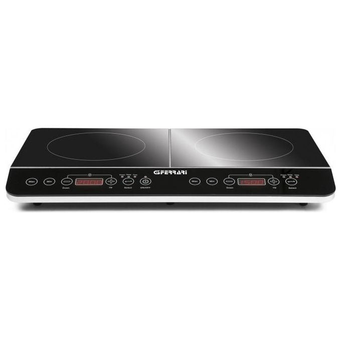 G3 Ferrari G10047 Hi-Tech Chef Piastra Fornello a Induzione Doppio Timer 180 minuti Potenza 3500 Watt Display digitale Temperatura regolabile 60 cm