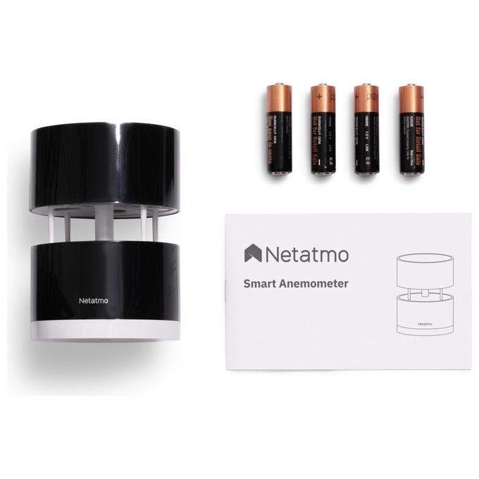 Netatmo NWA01-WW Wind Gauge - Anemometro Intelligente per Stazione Meteo Netatmo