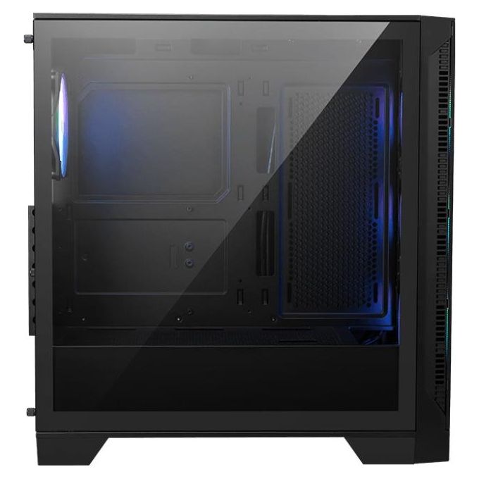 MSI MAG FORGE 320R AIRFLOW Case PC Micro Tower Gaming ATX Vetro Temperato RGB 4x Ventole 120mm colore Nero Trasparente