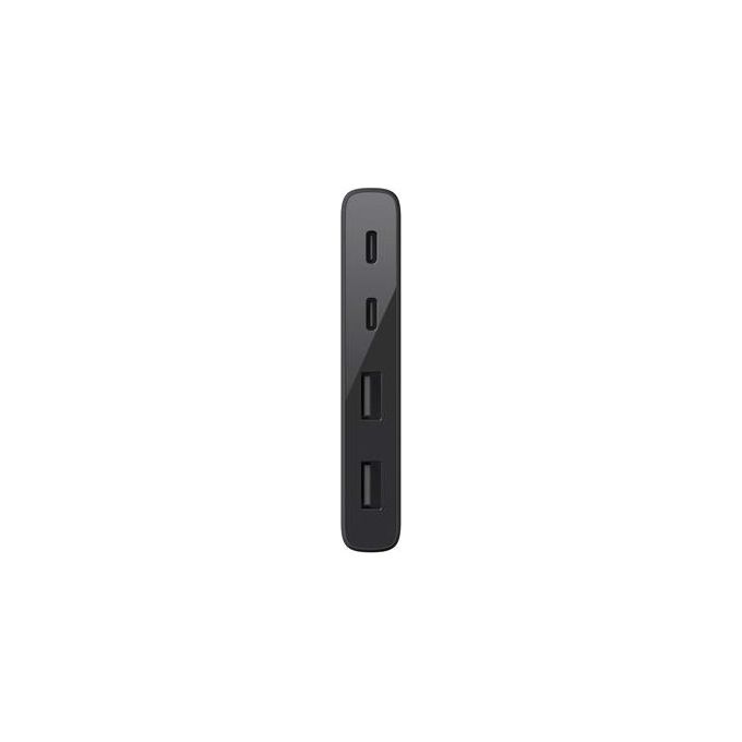 Belkin F4U090BTBLK Hub USB-C 3.0 4 Porte 2 USB-A 2 USB-C Velocita' 5 Gbps colore Nero