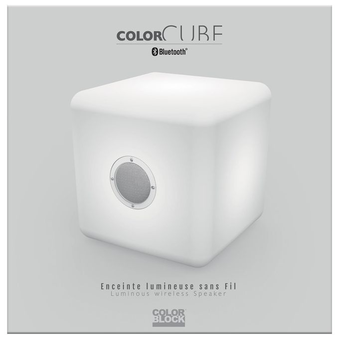 Big Ben Speaker Cubo Bluetooth Luminoso L