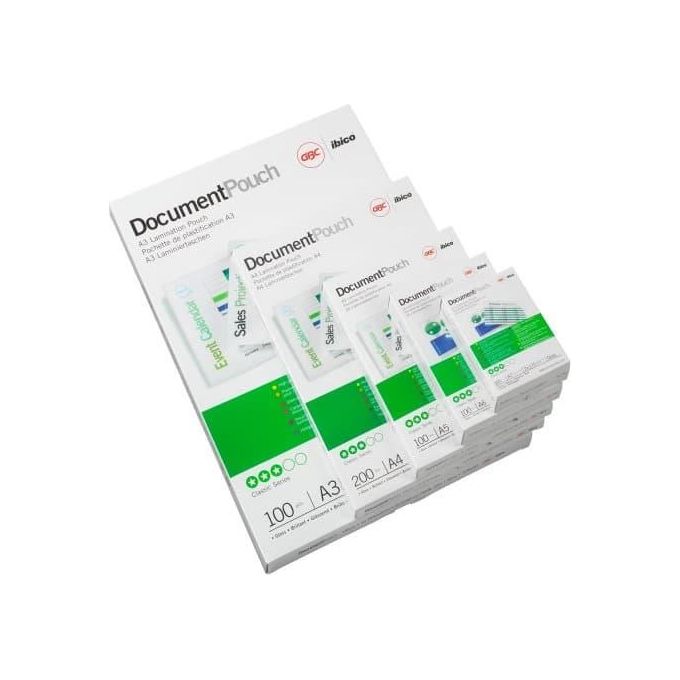 Gbc Pouches Business Card 2x125 Micron 60x90 Mm (conf.100)