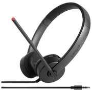 Lenovo Stereo Analog Cuffia Padiglione Auricolare Connettore 3.5mm Nero