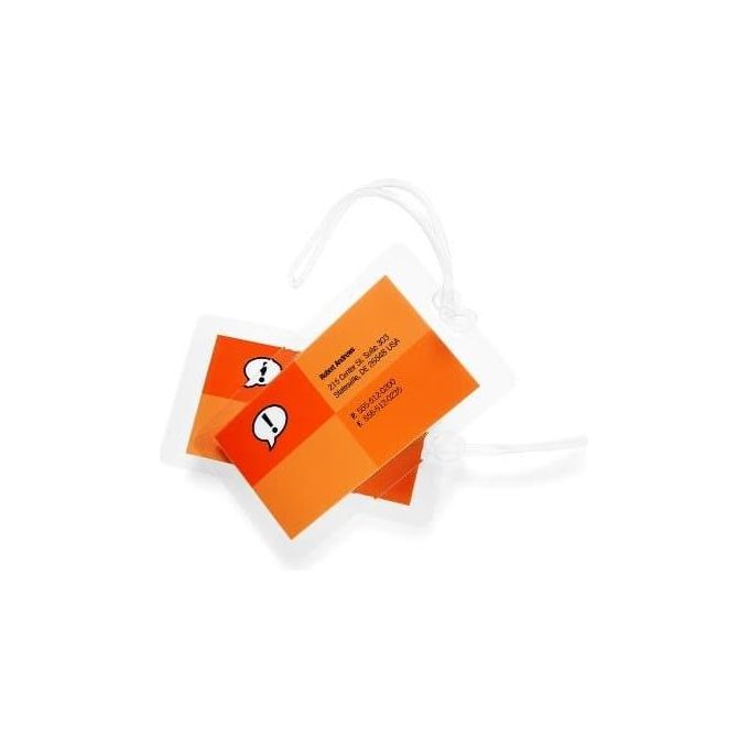 Gbc Pouches Luggage Card Con Asola 2x125 Micron 64x108 Mm (conf.100)