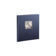Hama Fine Art Album Fotografico e Portalistino a Spirale Blu 29x32cm 50 Pagine Bianche