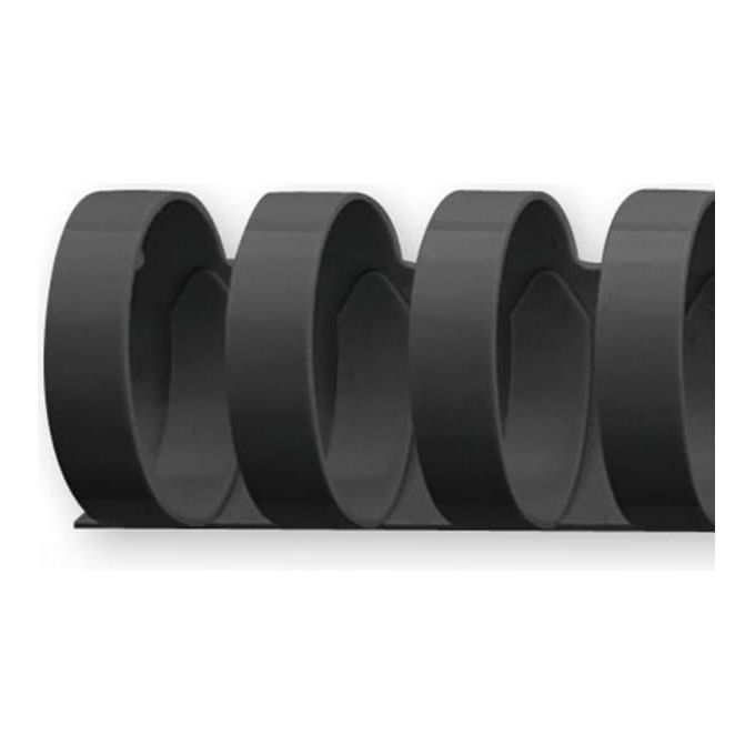 Gbc Cf50 Dorsi Plastici 25mm Nero