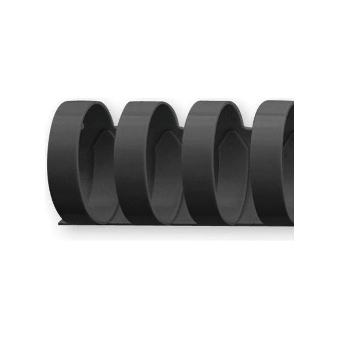 Gbc Cf50 Dorsi Plastici 25mm Nero
